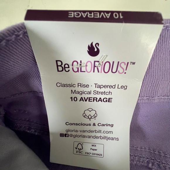 NWT: Gloria Vanderbilt Jeans - Size 10 - Picture 9 of 10